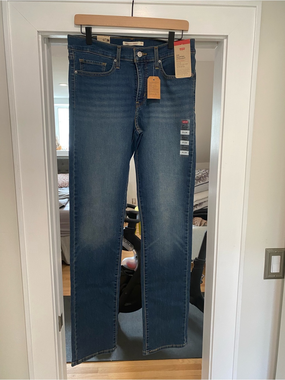 Levi's 314 Shaping Straight in 31x34